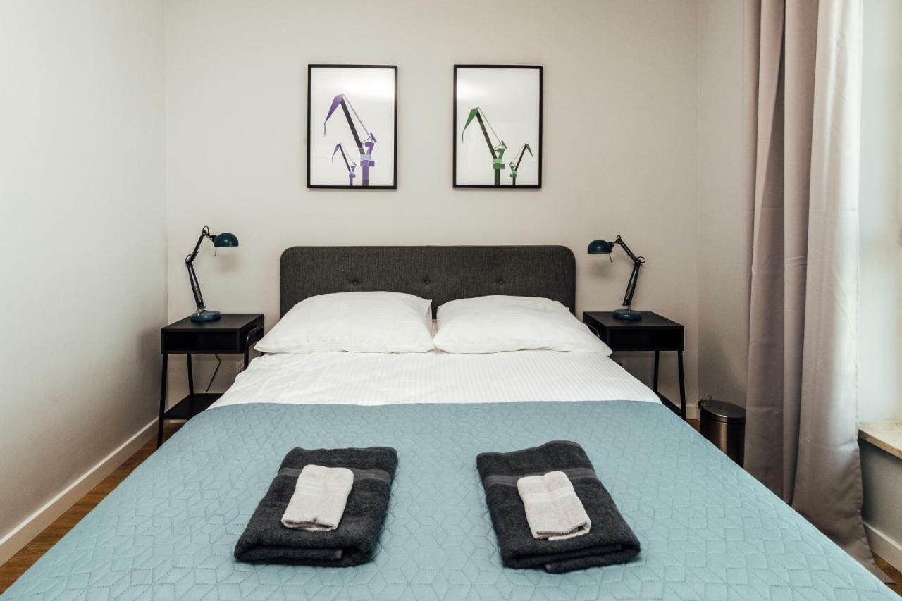 Pobookowane Stocznia Apartments Danzica Esterno foto