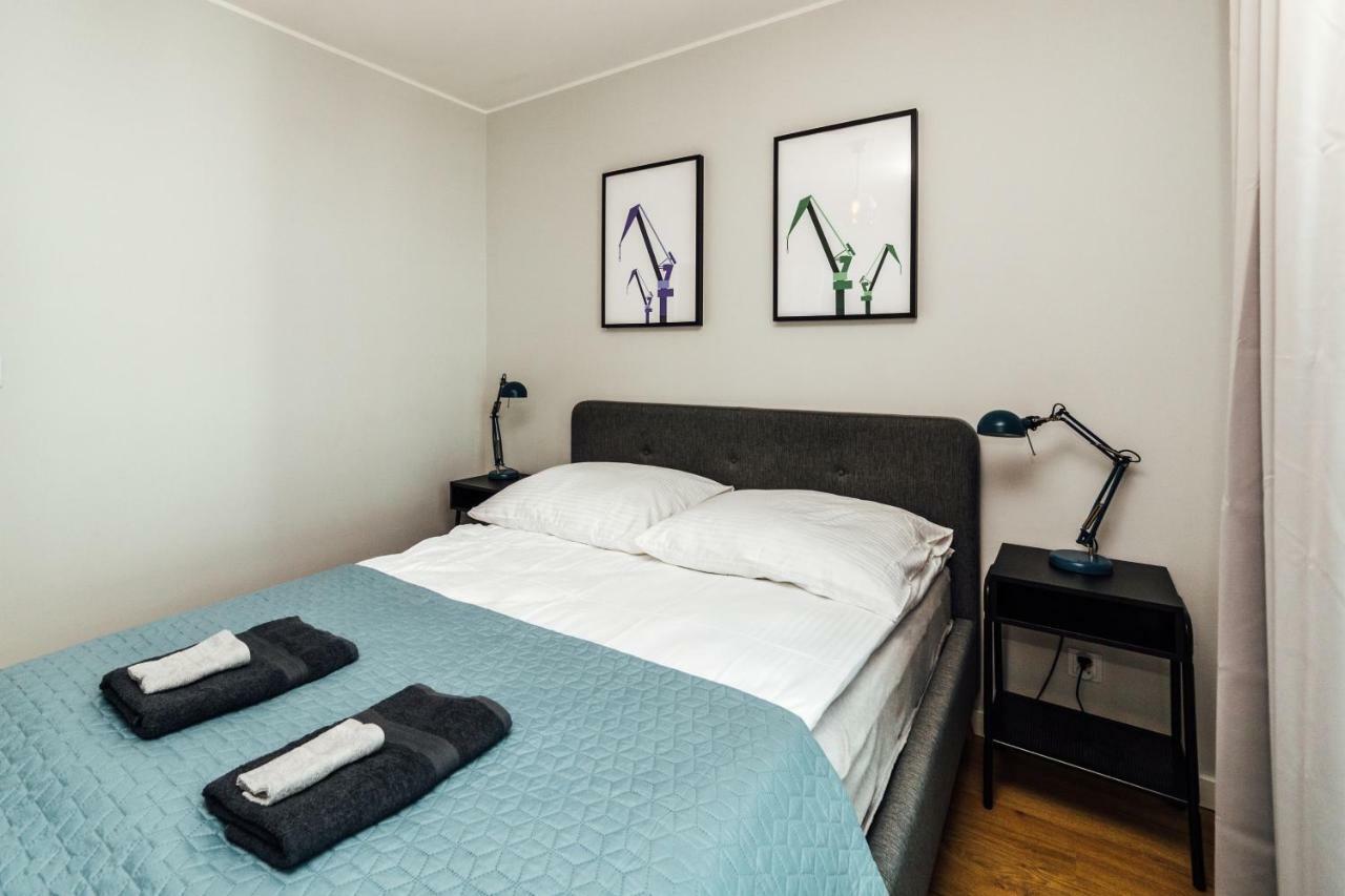 Pobookowane Stocznia Apartments Danzica Esterno foto
