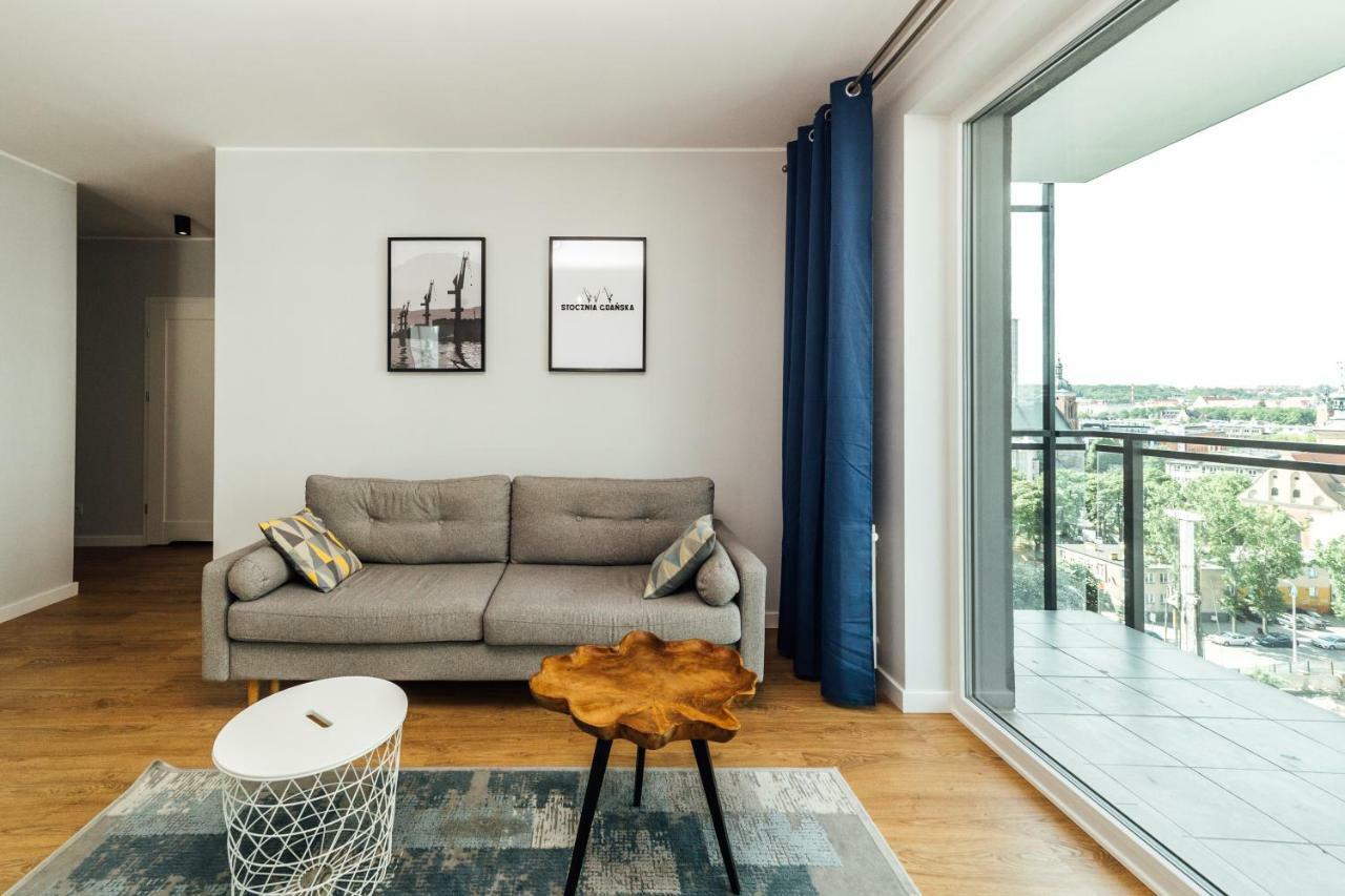 Pobookowane Stocznia Apartments Danzica Esterno foto