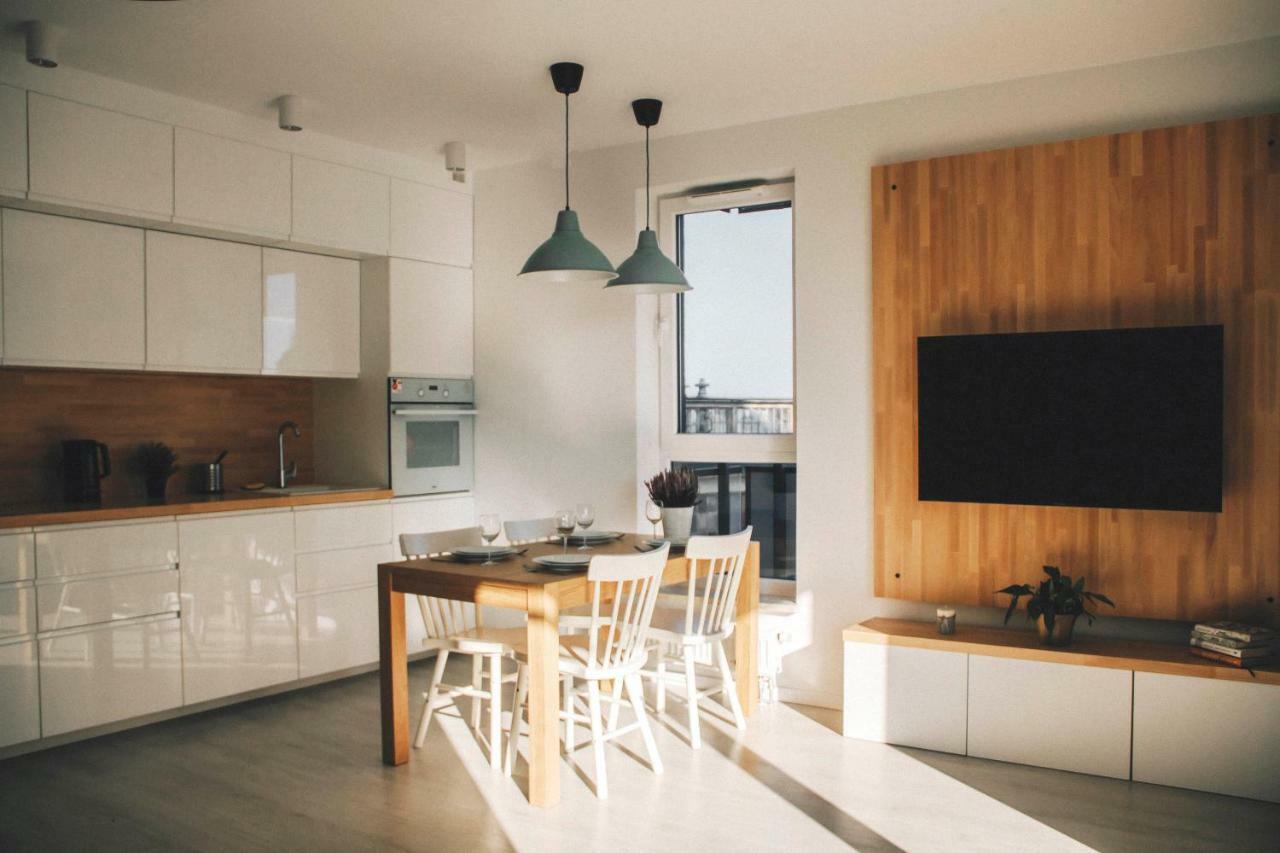 Pobookowane Stocznia Apartments Danzica Esterno foto